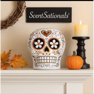 ScentSationals Day 3D The Dead Color Changing Wax Warmer Black & White